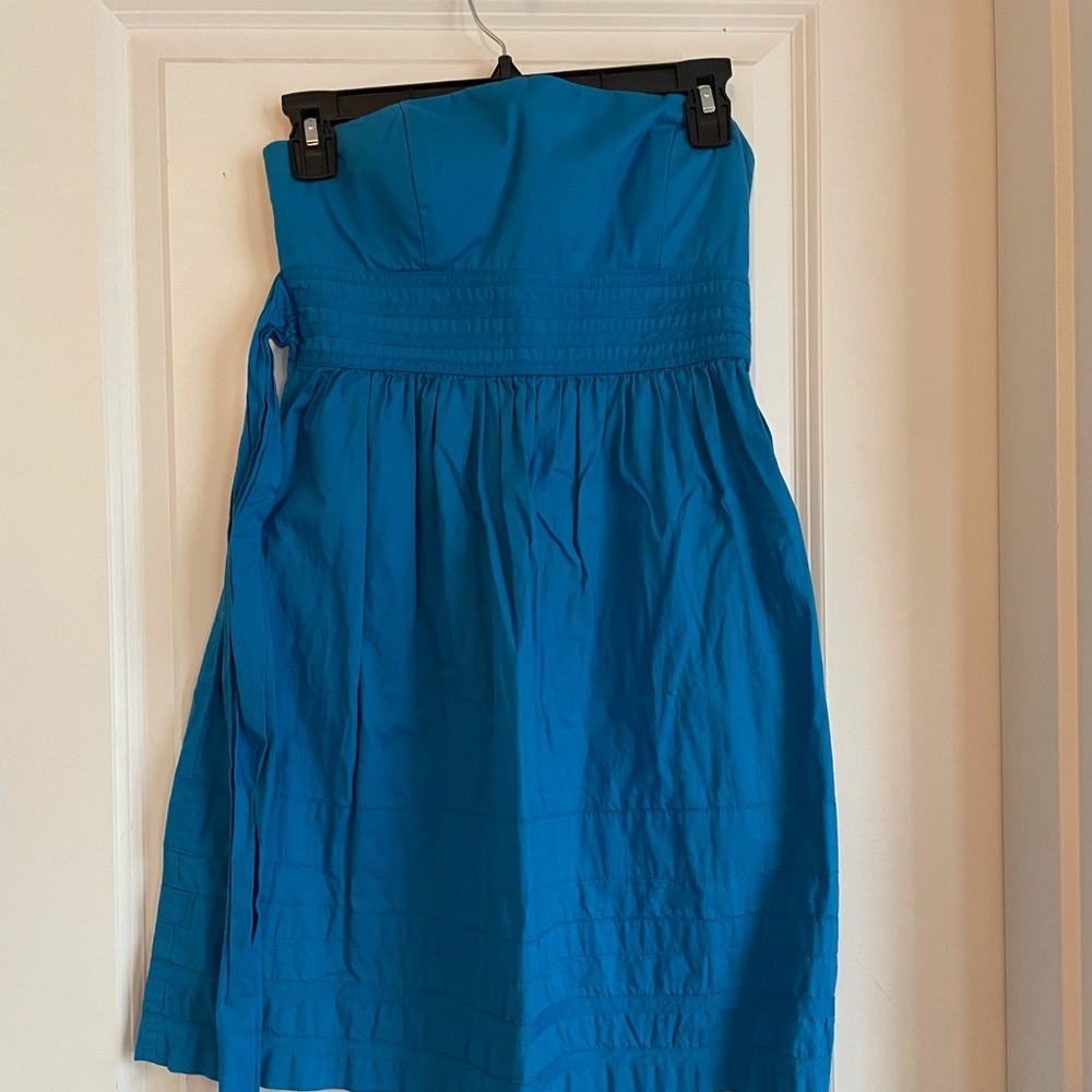 Blue dress